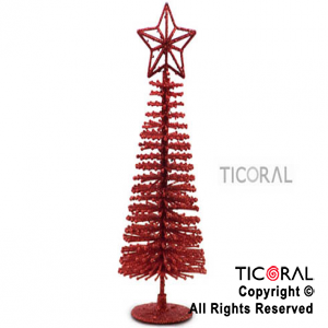 CENTRO ARBOL ROJO 29.5CM C/ESTR HS3870-3 x 1